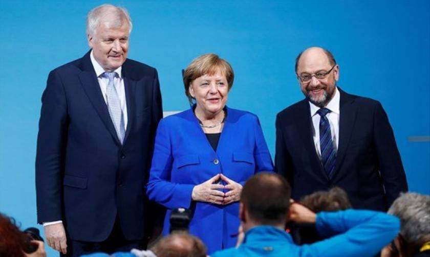 Κυβέρνηση συνασπισμού στη Γερμανία: Στο SPD τα υπουργεία Εξωτερικών, Oικονoμικών και Εργασίας