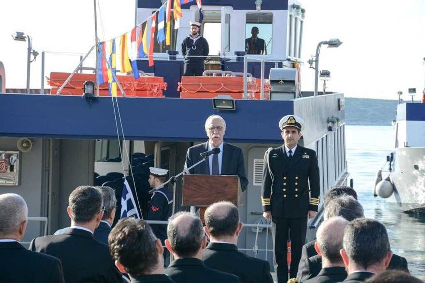 Πολεμικό Ναυτικό: «Επίσημη πρώτη» για το σκάφος «Πτολεμαΐς» στο Πέραμα (pics)