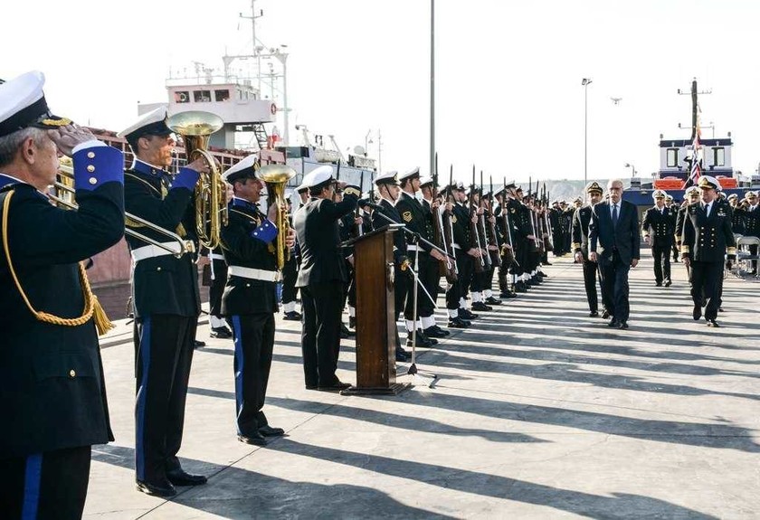 Πολεμικό Ναυτικό: «Επίσημη πρώτη» για το σκάφος «Πτολεμαΐς» στο Πέραμα (pics)