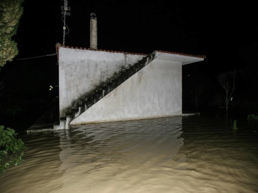«Βούλιαξε» η Ζαχάρω από τη νεροποντή - Μεγάλες καταστροφές σε Κακόβατο - Νιοχώρι - Φιγαλεία (pics)
