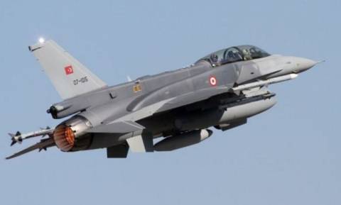 «Τσαμπουκάδες» από τους Τούρκους: Τουρκικό F-16 πάνω από το Φαρμακονήσι