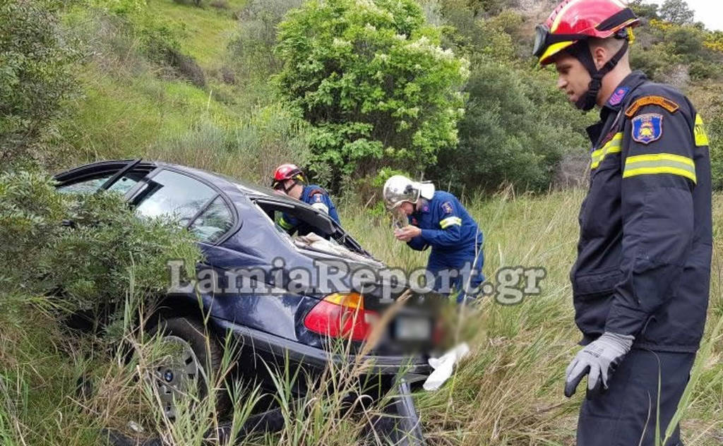 Λαμία: Έπεσε σε γκρεμό 100 μέτρων και βγήκε ζωντανός – Σοκάρουν οι εικόνες