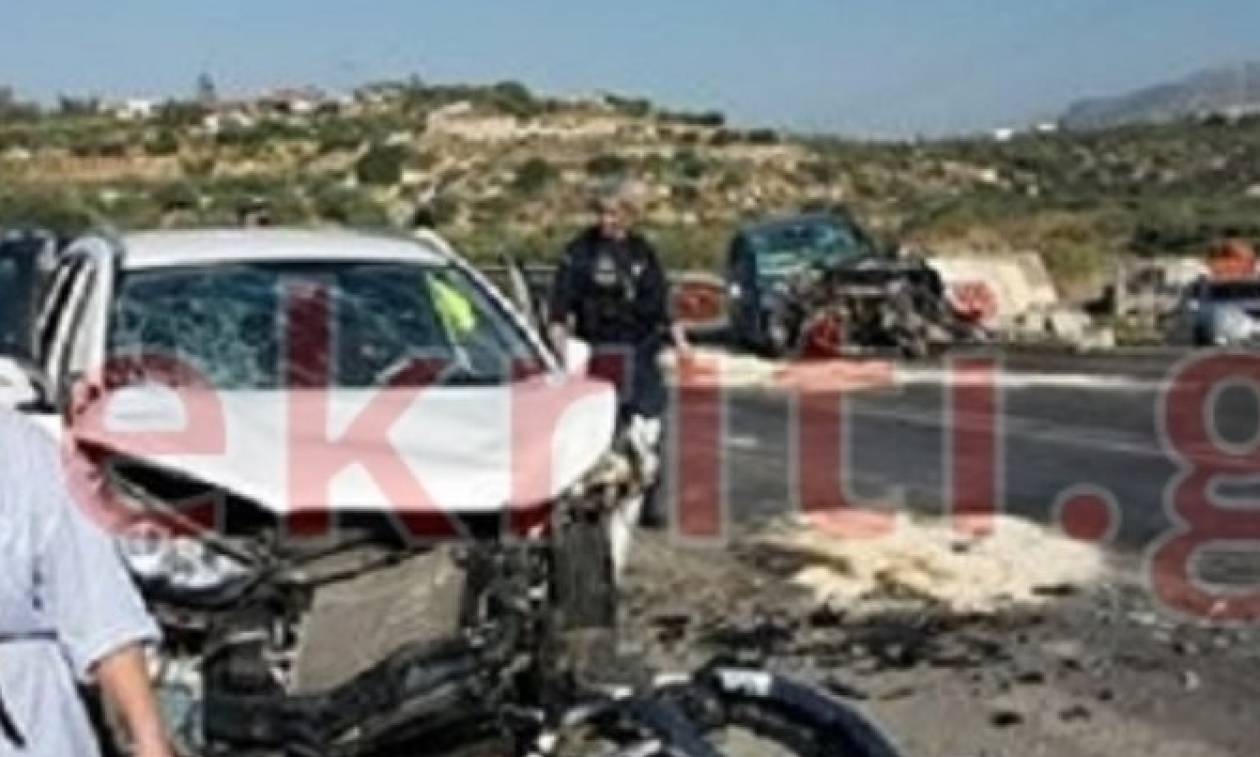 Κρήτη: Σοβαρό τροχαίο με έξι τραυματίες - Ανάμεσά τους δύο παιδιά (pics)