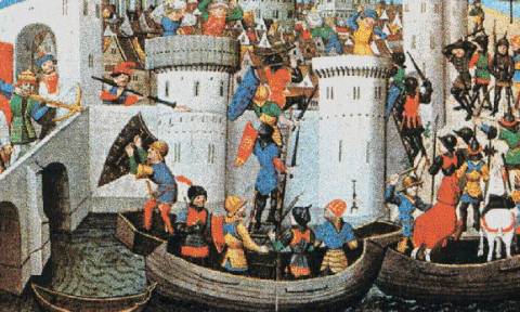 Σαν σήμερα το 1204 η Κωνσταντινούπολη καταλαμβάνεται από τους Σταυροφόρους
