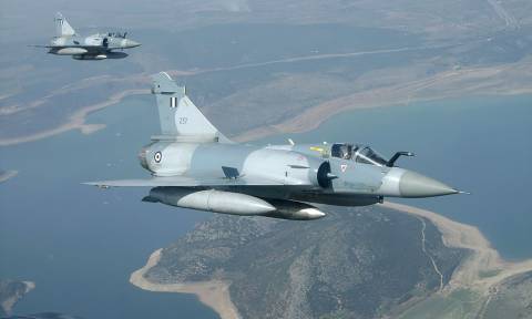 Πτώση Mirage 2000-5 στη Σκύρο: Η ανακοίνωση του ΓΕΑ