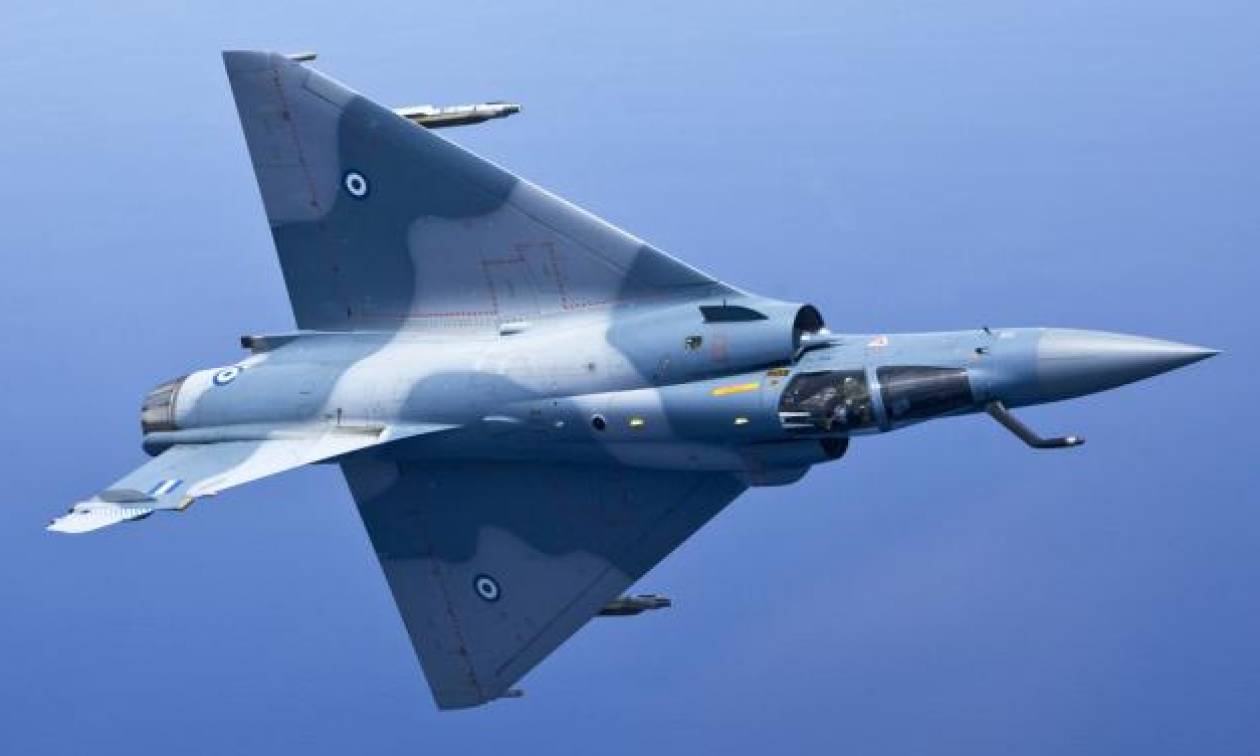 Πτώση αεροσκάφους: Νεκρός ο πιλότος του Mirage 2000-5 που συνετρίβη στη Σκύρο