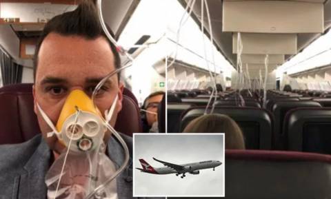 Θρίλερ στον αέρα: Τρομοκρατημένοι επιβάτες ήταν σίγουροι ότι θα πεθάνουν (Pics+Vid)