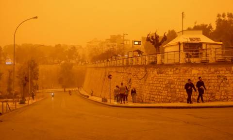 Προσοχή! Μεγάλη ποσότητα σκόνης από την Αφρική στην ατμόσφαιρα τις επόμενες ώρες