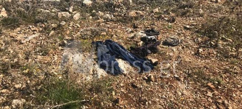 Φωτογραφία – ντοκουμέντο: Αυτά είναι τα ρούχα του 32χρονου Θάνου Ακρίβου που βρέθηκαν στο βουνό
