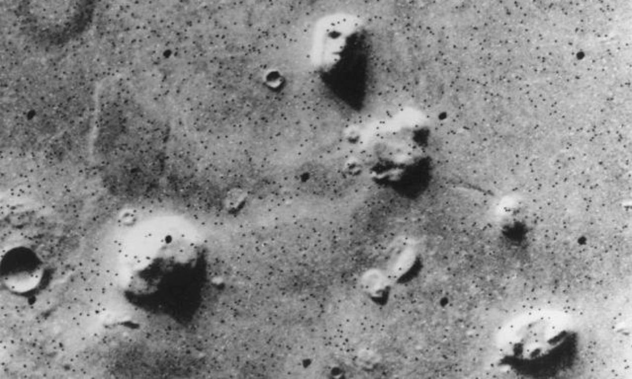 Ανακάλυψαν το κεφάλι πολεμιστή στον πλανήτη Άρη; Δείτε φωτογραφίες και βίντεο