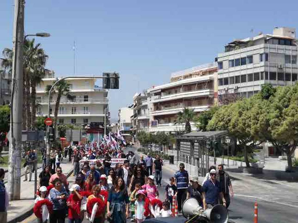 Πρωτομαγιά 2018: Μαζική συμμετοχή στις εκδηλώσεις σε Ρέθυμνο και Ηράκλειο