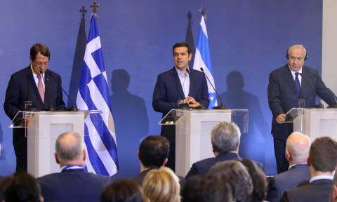 Τριμερής Ελλάδας - Κύπρου - Ισραήλ: Ο Τσίπρας σφραγίζει τη μεγάλη συμμαχία στα ενεργειακά