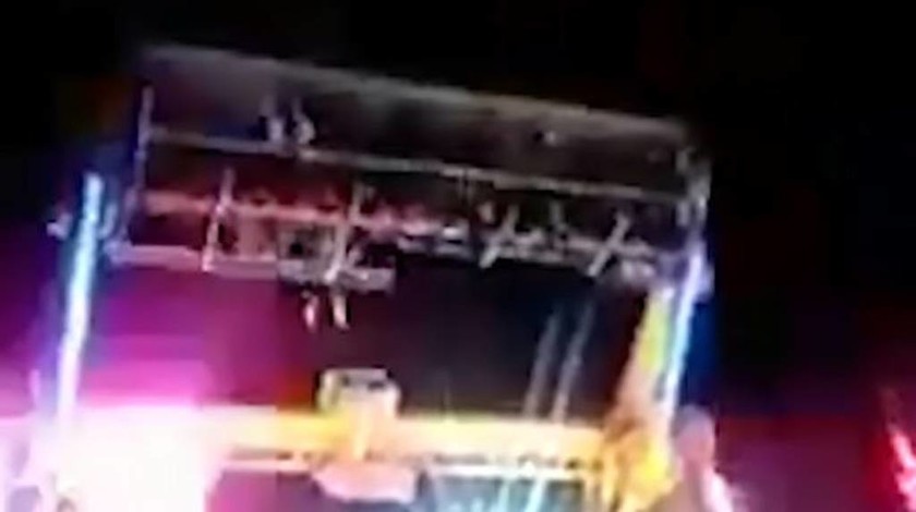 Βίντεο ΣΟΚ από το λούνα παρκ του θανάτου: Άνοιξαν οι μπάρες ασφαλείας και έπεσαν από τα 10 μέτρα