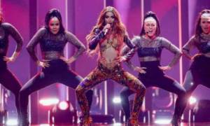 Eurovision 2018: Και όμως! Η Ελένη Φουρέιρα είχε «κατέβει» στο διαγωνισμό με τα ελληνικά χρώματα!