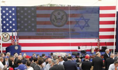 Βουτηγμένα στο αίμα τα εγκαίνια της Αμερικανικής Πρεσβείας στην Ιερουσαλήμ (vids+pics)