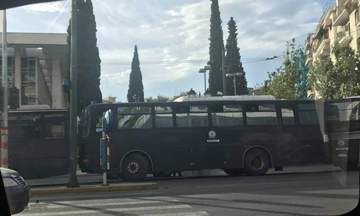 Πορεία αλληλεγγύης στον παλαιστινιακό λαό στο κέντρο της Αθήνας