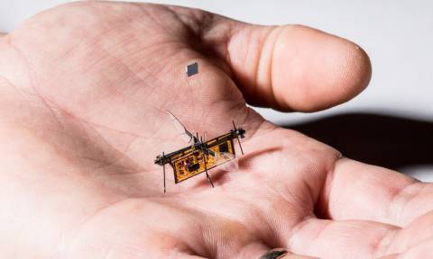 Βγαλμένο από το μέλλον: Αυτό είναι το πρώτο μικροσκοπικό ρομπότ-έντομο (Pics+Vid)