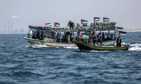 Παλαιστινιακό αλιευτικό προσπάθησε να σπάσει τον αποκλεισμό της Γάζας