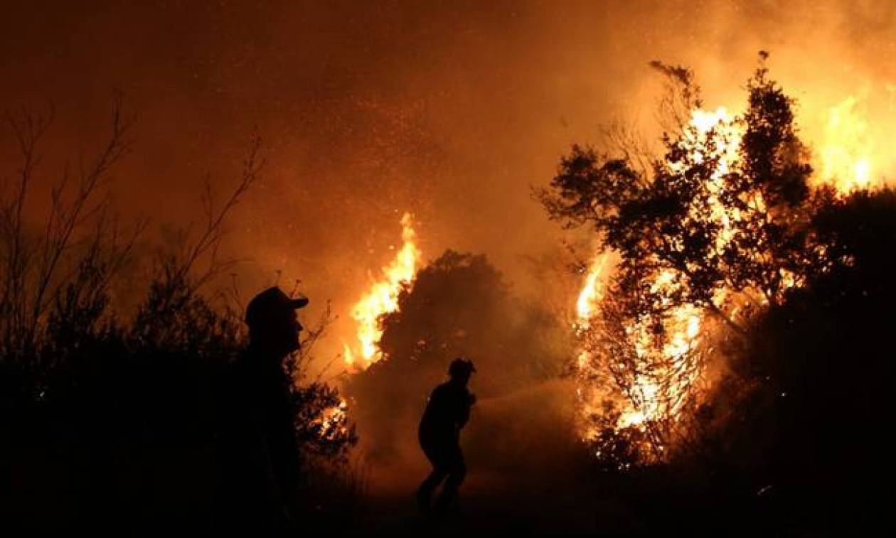 Φωτιά ΤΩΡΑ στην Αλόννησο (χάρτης)