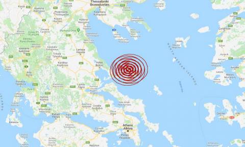 Σεισμός ΤΩΡΑ: Διπλή σεισμική δόνηση στις Βόρειες Σποράδες (pics)