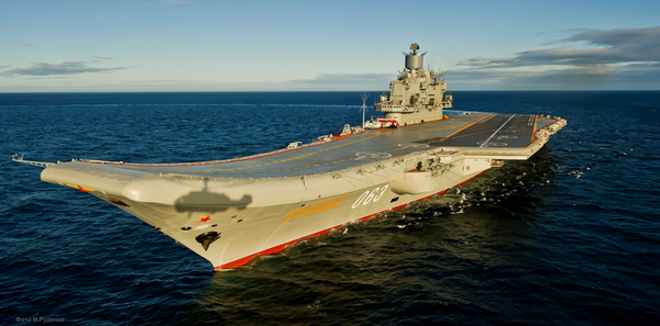 Admiral Kuznetsov aircraft carrier