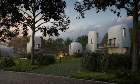 Ολλανδία: Η Αιντχόβεν η πρώτη πόλη του κόσμου που θα αποκτήσει 3D κατοικίες (vid)
