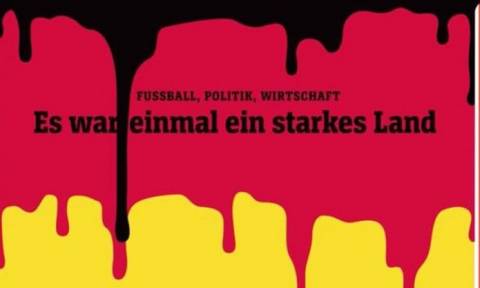 Το εξώφυλλο του Spiegel για την πολιτική κρίση στη Γερμανία: «Ήταν κάποτε μια ισχυρή χώρα»