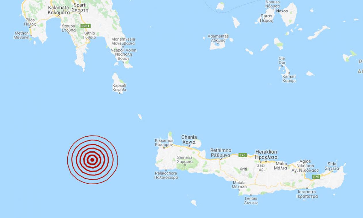 Σεισμός 4,1 Ρίχτερ δυτικά της Κρήτης: Έτσι κατέγραψαν οι σεισμογράφοι τη σεισμική δόνηση (pics)