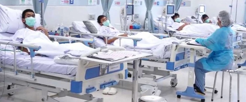 Ταϊλάνδη: Την Πέμπτη βγαίνουν από το νοσοκομείο τα 12 παιδιά 