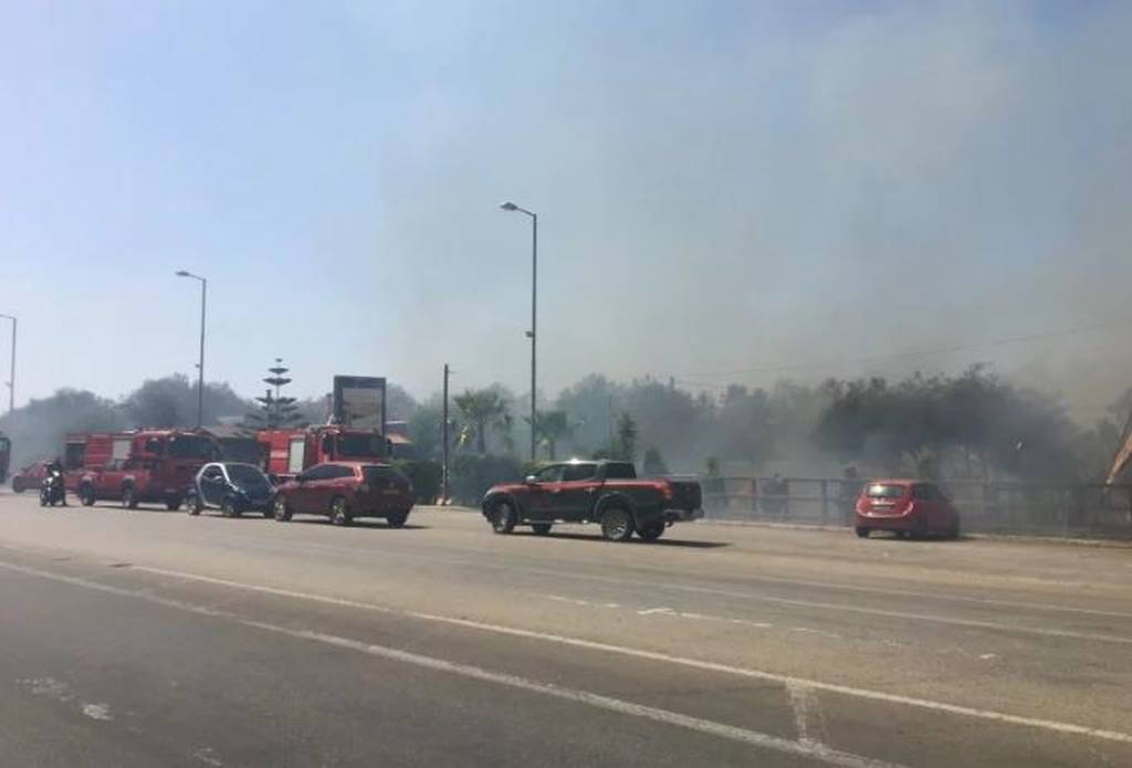 Φωτιά ΤΩΡΑ στην Κρήτη (pics+vid)