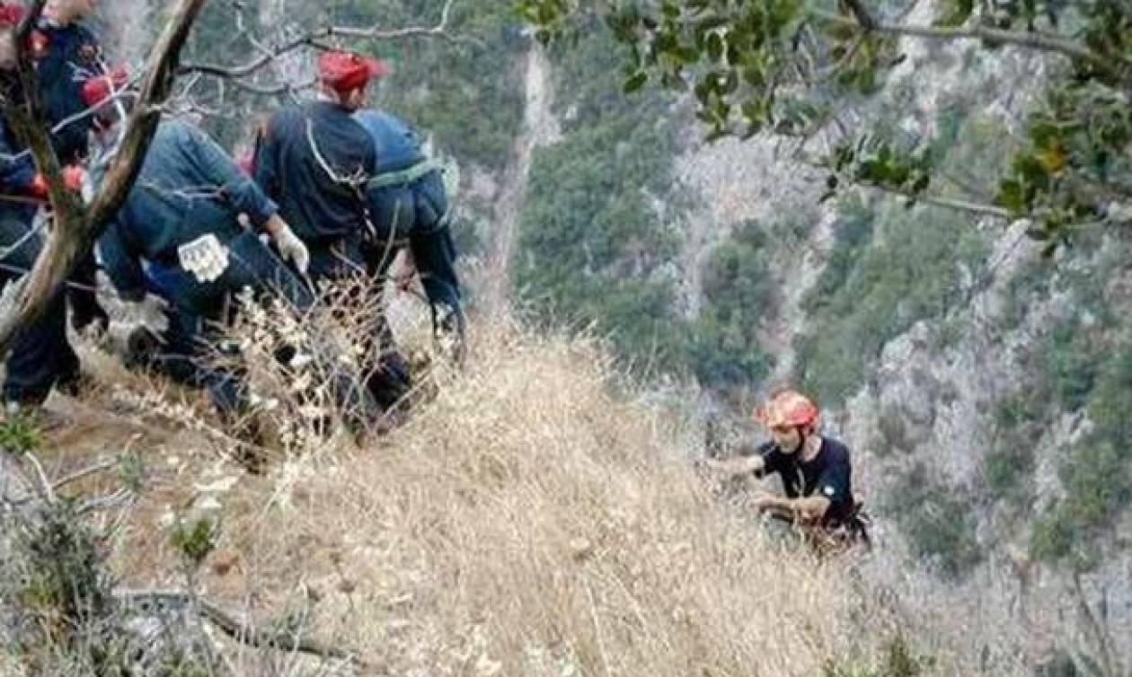 Λασίθι: Μεγάλη επιχείρηση διάσωσης γυναίκας στο φαράγγι του Ρίχτη