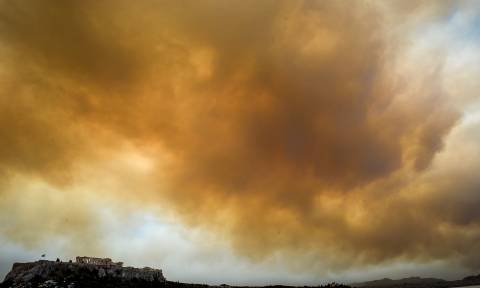 Φωτιά ΤΩΡΑ: Στις φλόγες η Κινέτα – «Πνίγεται» όλη η Αττική από τους καπνούς - Απίστευτες εικόνες