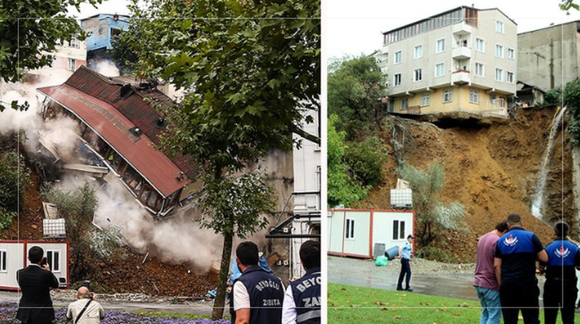 Τουρκία: Κατέρρευσε τετραώροφο κτήριο στην Κωνσταντινούπολη - Δείτε καρέ–καρέ την κατάρρευση