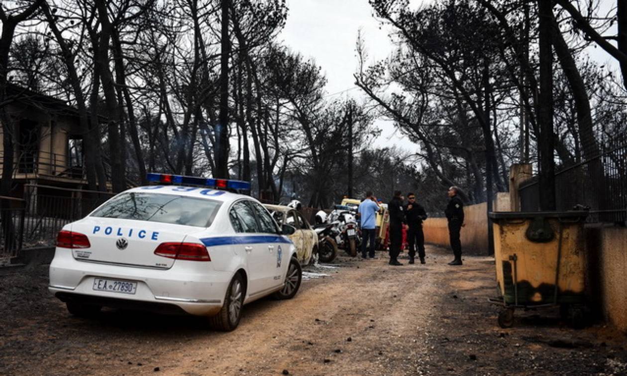 Φωτιά Αττική: Προσαγωγές ατόμων που κινούνταν ύποπτα στο Μάτι