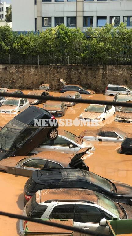 Περιφέρεια Αττικής: Τεκμηριωμένες οι ευθύνες του δήμου Αμαρουσίου για την πλημμύρα στο πάρκινγκ