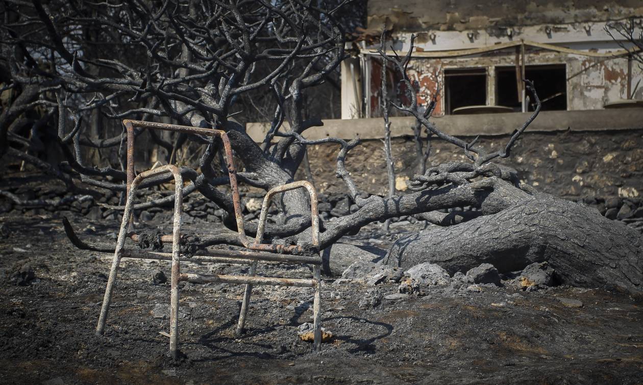 Φωτιά Μάτι: Κουλουριάστηκε και περίμενε το θάνατο στο οικόπεδο της φρίκης