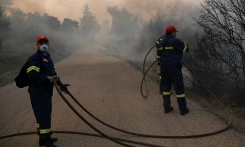 Φωτιά: Συναγερμός για πυρκαγιά στον Μαραθώνα