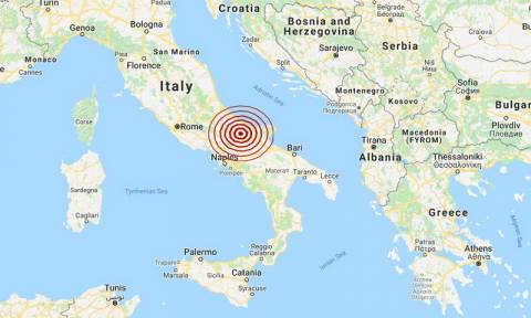 Σεισμός Ιταλία: 5,1 Ρίχτερ το μέγεθος του σεισμού στην περιφέρεια Μολίζε - Έχουν σημειωθεί ζημιές
