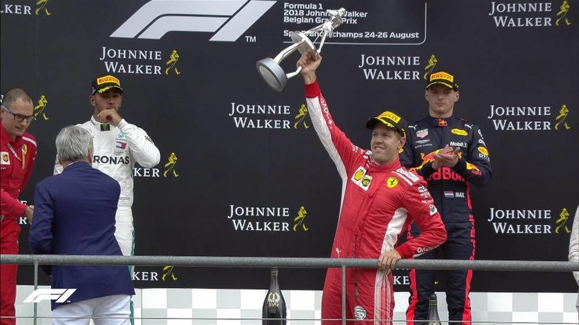 Formula 1: Εύκολη νίκη για Φέτελ στην «πράσινη κόλαση» του Βελγίου (pics&vid)