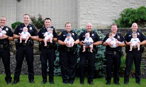 Αυτό είναι το πιο «καρπερό» αστυνομικό τμήμα - 8 υπάλληλοι έγιναν γονείς σε ένα χρόνο