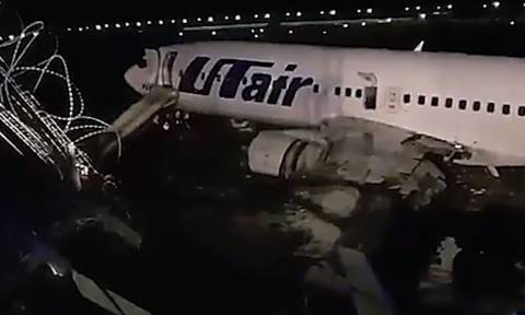 Τρόμος για 173 επιβάτες αεροπλάνου στο Σότσι - Σώθηκαν από θαύμα (vid)