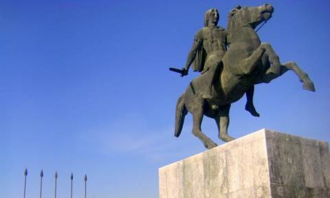 Ποιοι βανδάλισαν το μνημείο του Μ. Αλέξανδρου στη Θεσσαλονίκη