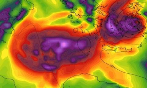 Κυκλώνας Ζορμπάς: Μας αποχαιρετά με έντονα φαινόμενα ως το βράδυ σε αυτές τις περιοχές (χάρτες)