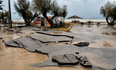 Οικονομικές ενισχύσεις στην Κορινθία για αποκατάσταση ζημιών από το πέρασμα του «Ζορμπά»