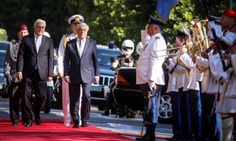 LIVE: Η επίσκεψη του προέδρου της Γερμανίας στην Αθήνα