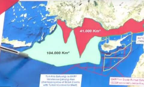 Οι Τούρκοι θέλουν τα κοιτάσματα της Κρήτης – Προκλητικός χάρτης με διεκδικήσεις μέχρι τη Γαύδο