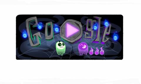 Halloween: H Google γιορτάζει με ένα Doodle που υπόσχεται να σας καταπλήξει (Vid)
