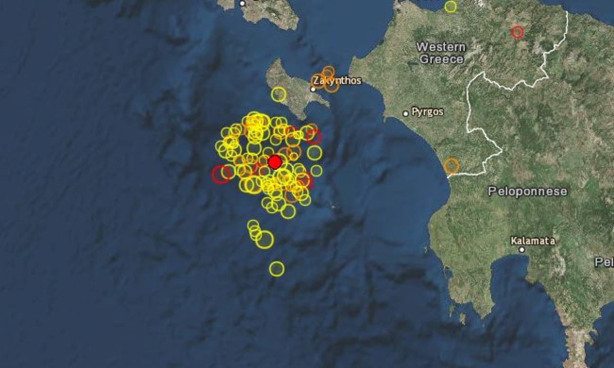 Νέος σεισμός στη Ζάκυνθο