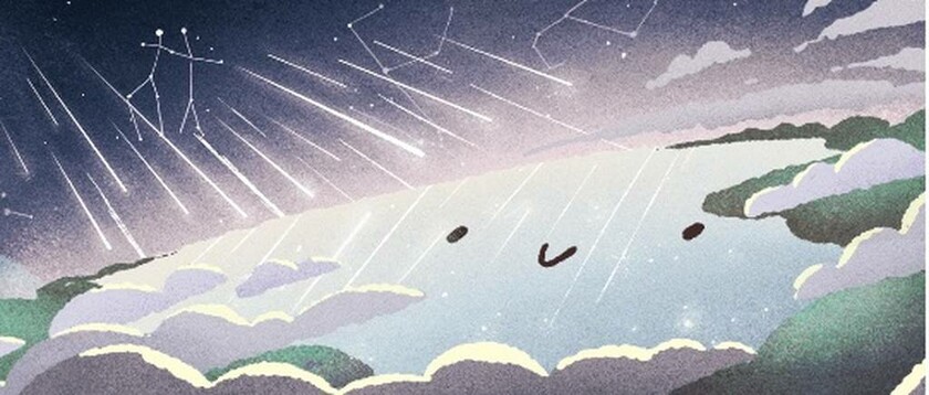 Διδυμίδες 2018: Στη βροχή μετεωριτών με το ελληνικό όνομα αφιερώνει το σημερινό της doodle η Google