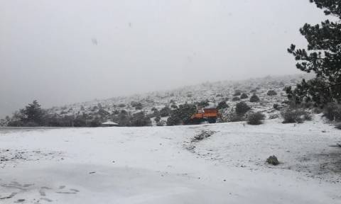 Ο χιονιάς «κύκλωσε» την Ελλάδα: Τσουχτερό κρύο και λευκό τοπίο στη μισή χώρα (pics+vid)